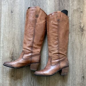 Vince Camuto Brown Heeled Boots